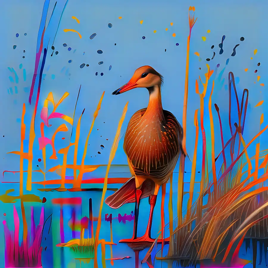 There he is the swamp chicken