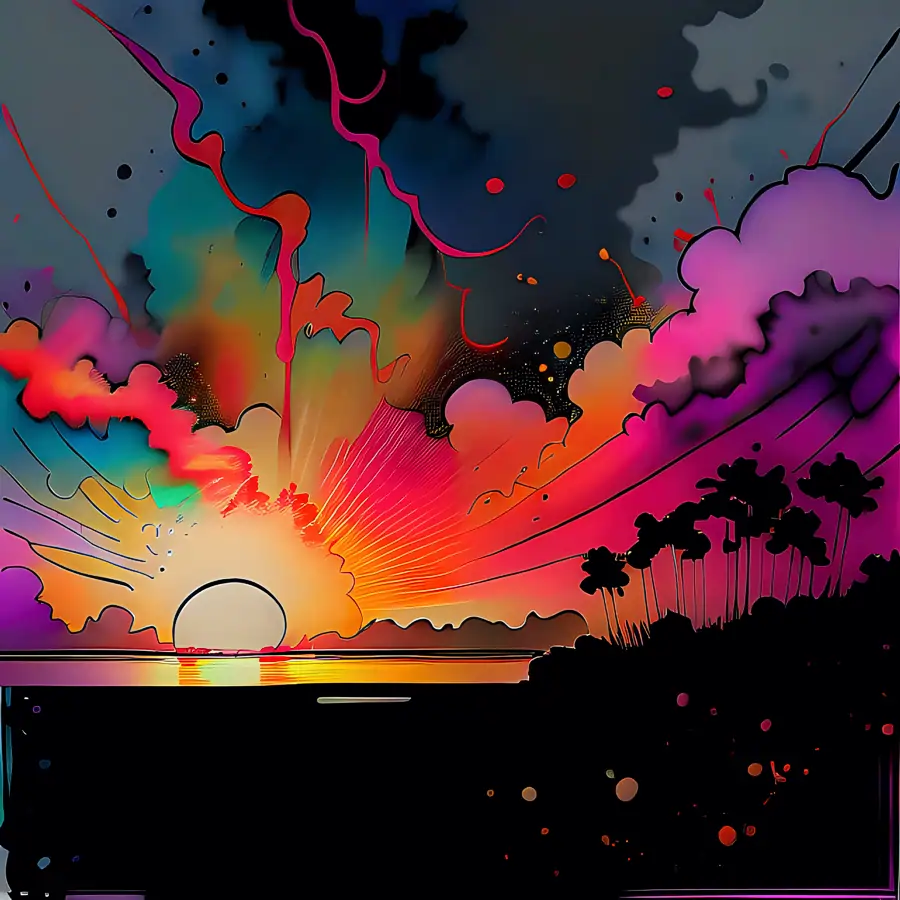 Simmons Bayou Sunset