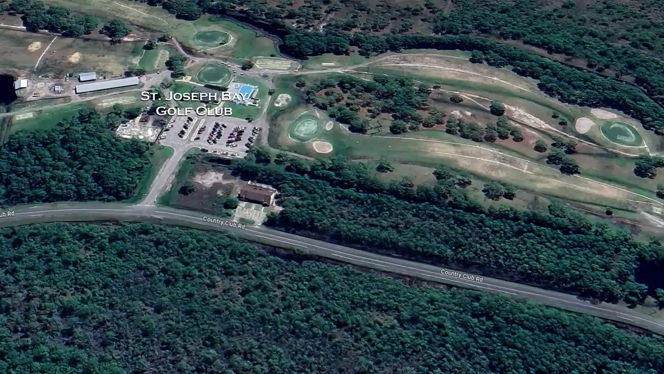 Google Earth aerial view of St. Joseph Golf Club